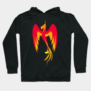 Perching Phoenix Philomeena Hoodie